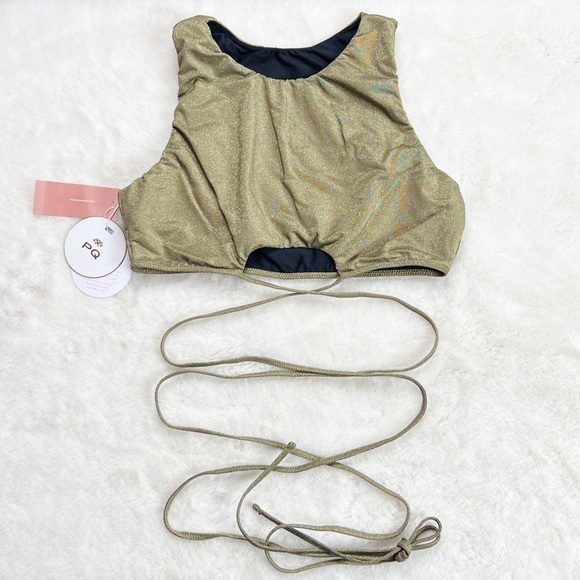NWT PilyQ Swim Euphoria Bikini Bottom & Sydney Bikini Top - Picture 6 of 11